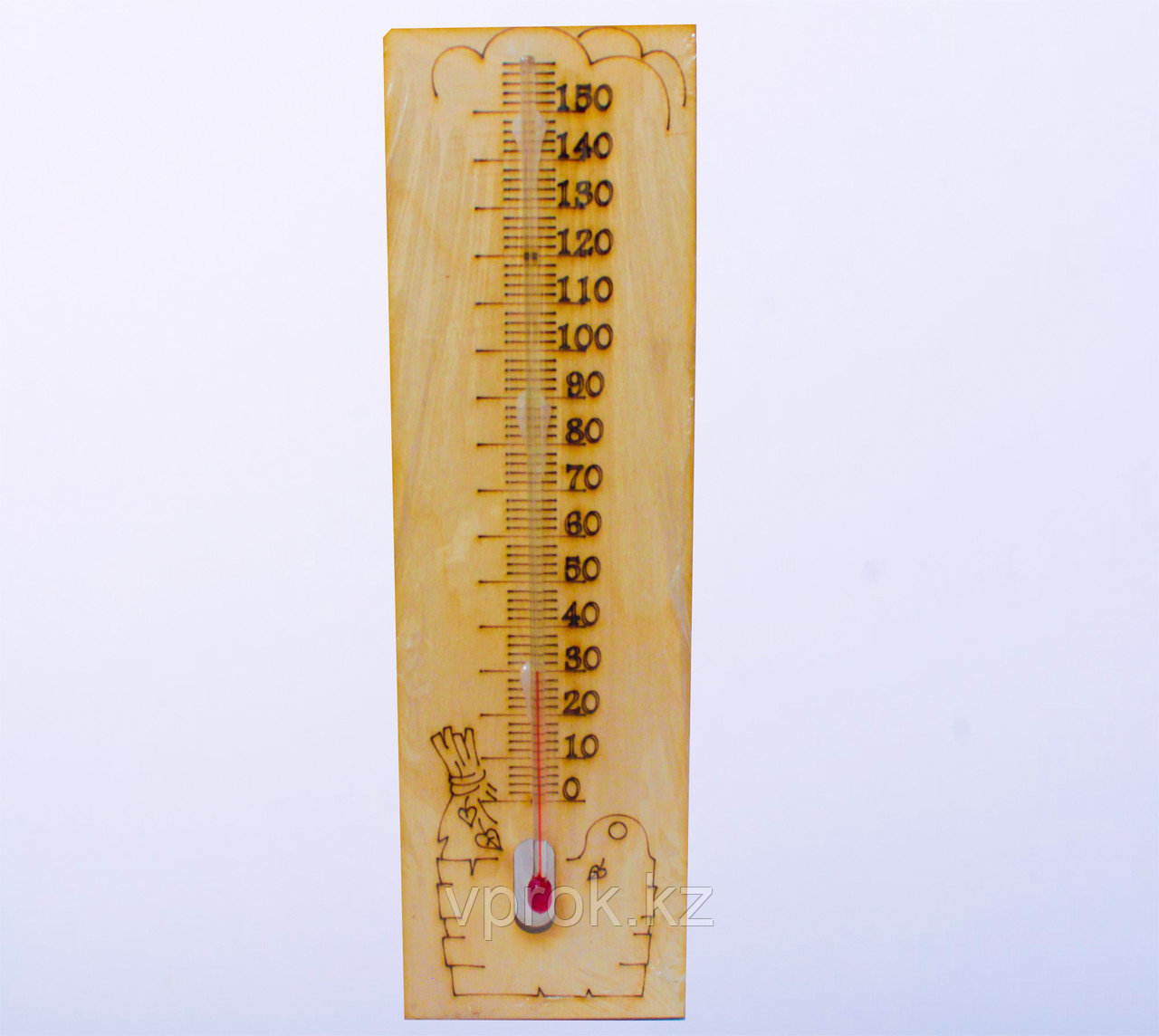 Термометр для бани и сауны, вертикальный - фото 1 - id-p46154275