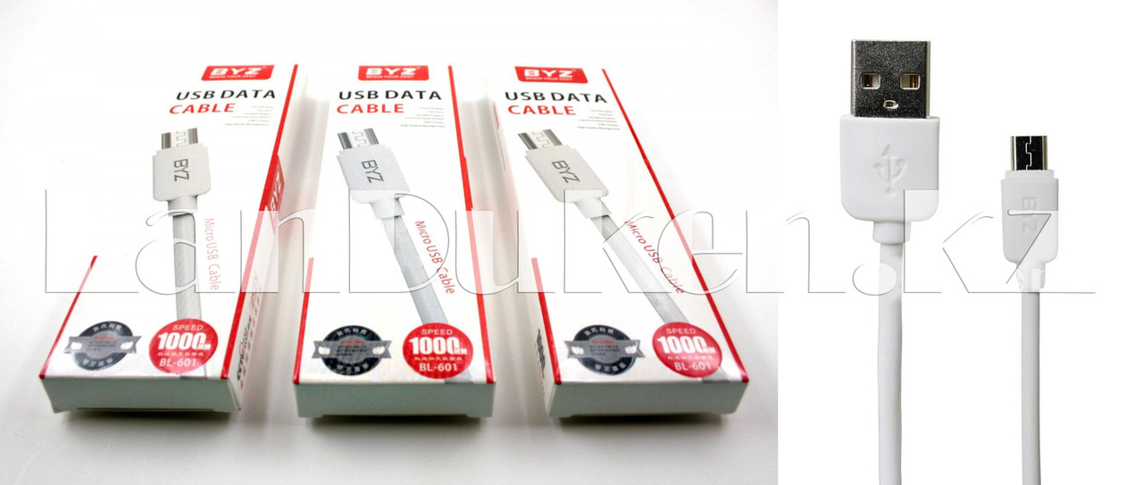 Зарядный USB кабель Micro 1000 mm BYZ BL-601