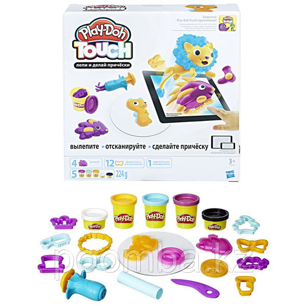 Play-Doh Touch - "Лепи и делай прически"