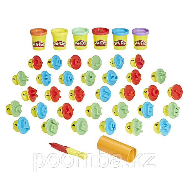 Play-Doh"Лепи и изучай"- Буквы и язык