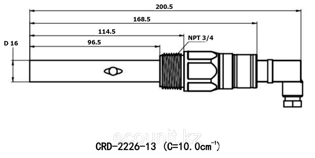 Create Create CRD-2226 Цифровой датчик электропроводности (0.5-20мСм) RS-485 CRD2226 - фото 2 - id-p46160352