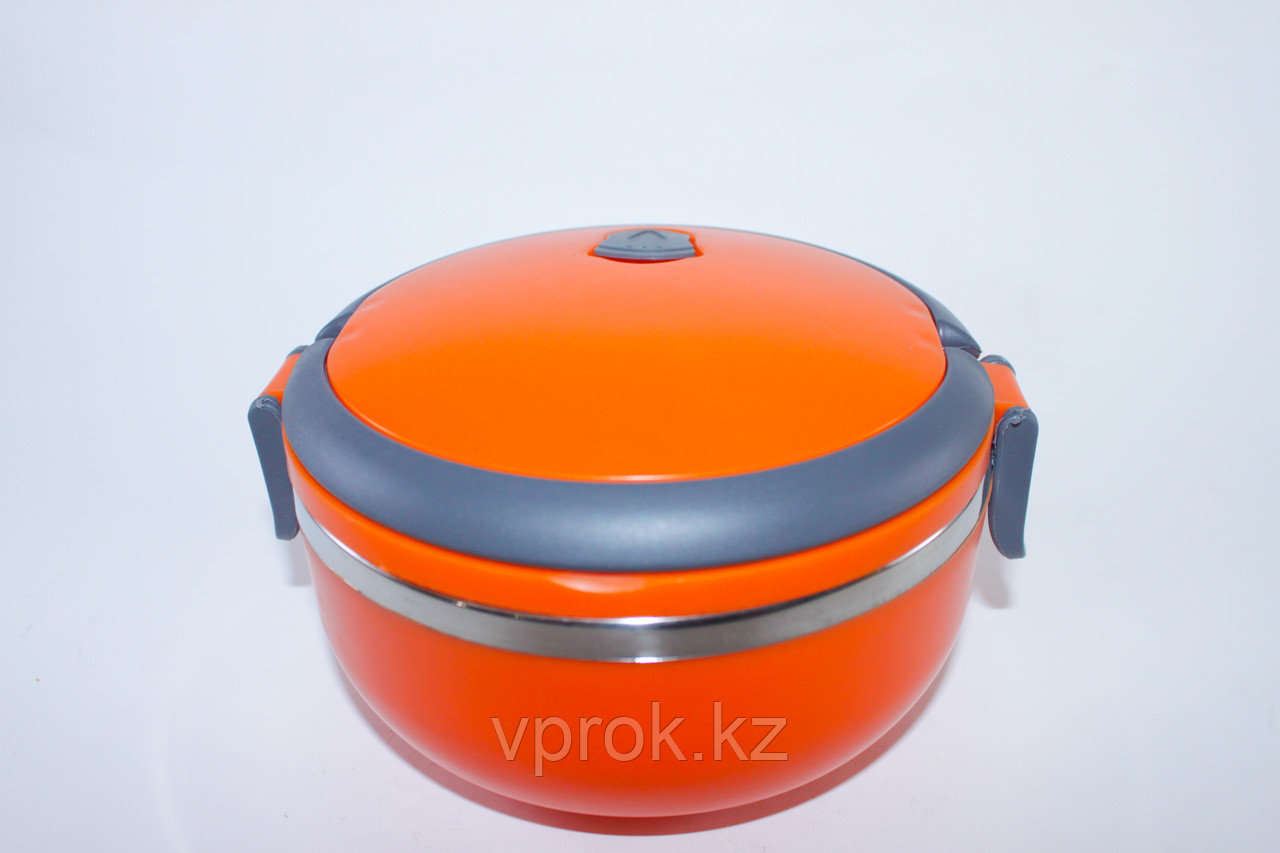 Термос для еды 1л, оранжевый - фото 1 - id-p46163873