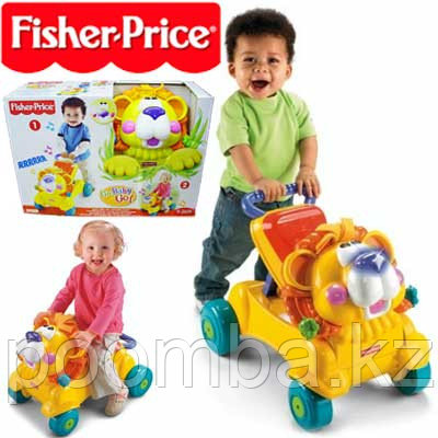 Ходунки 'Лев 2 в 1', серия 'Вперед, малыш' , Fisher Price