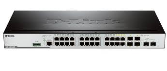 D-LinkКоммутаторDGS-3000-28SC/A1AУправляемый стекируемый коммутатор 2 уровня с 20 портами 100/1000Base-X SFP,