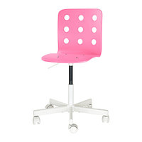 Стул д/письменного стола ЮЛЕС розовый ИКЕА , IKEA , фото 1