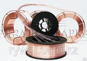 Проволока сварочная омедненная ER 70S 1,0 мм D300 (15кг.)