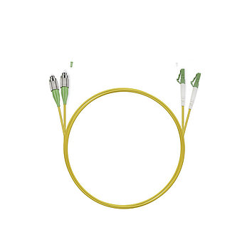 Патч Корд Оптоволоконный FC/APC-LC/APC SM 9/125 Duplex 2.0мм 1 м, фото 2