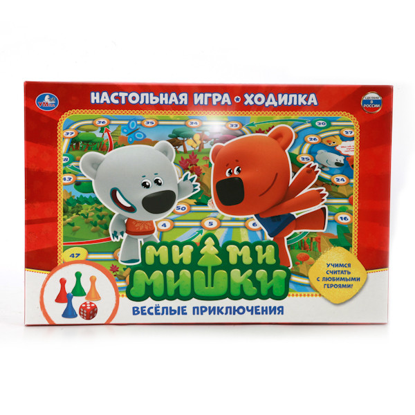 Настольная Игра - Ходилка "Ми-Ми-Мишки"