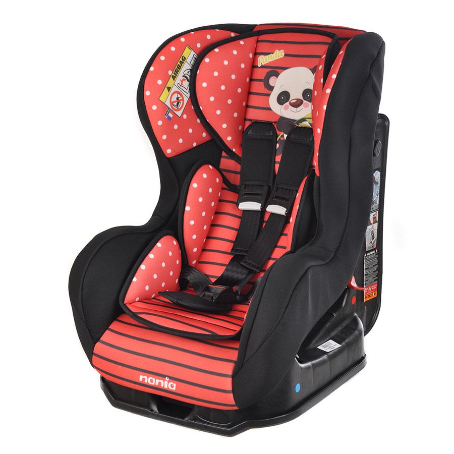 Автокресло группы 0+/1 (0-18кг) Nania Animals Cosmo SP + Panda