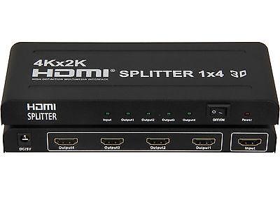 Сплиттер,разветвитель HDMI на 4 порта 4Kx2K 3D - фото 2 - id-p46206540