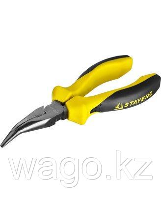 ТОНКОГУБЦЫ STAYER 22027-4-16_Z02, PROFESSIONAL PROTECH ИЗОГНУТЫЕ, ЭКСЦЕНТРИКОВОЕ РАСПОЛОЖЕНИЕ ШАРНИРА, 160 ММ, фото 2