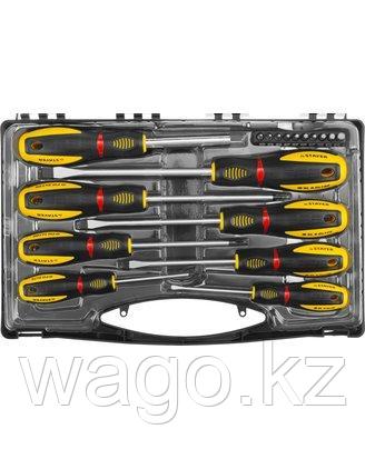 НАБОР ИНСТРУМЕНТОВ ОТВЕРТКИ STAYER 25133-H8_Z02, PROFESSIONAL PROTECH, CR-MO, ОТВЕРТКИ С ДВУХКОМПОНЕНТНЫМИ РУК, фото 2
