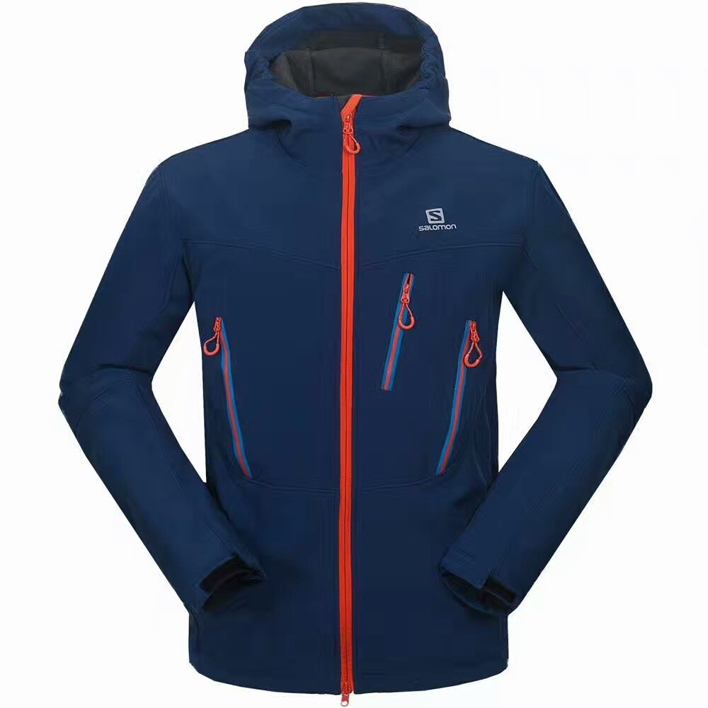 Лыжная куртка женская Salomon XL темно-синий - фото 1 - id-p46220149