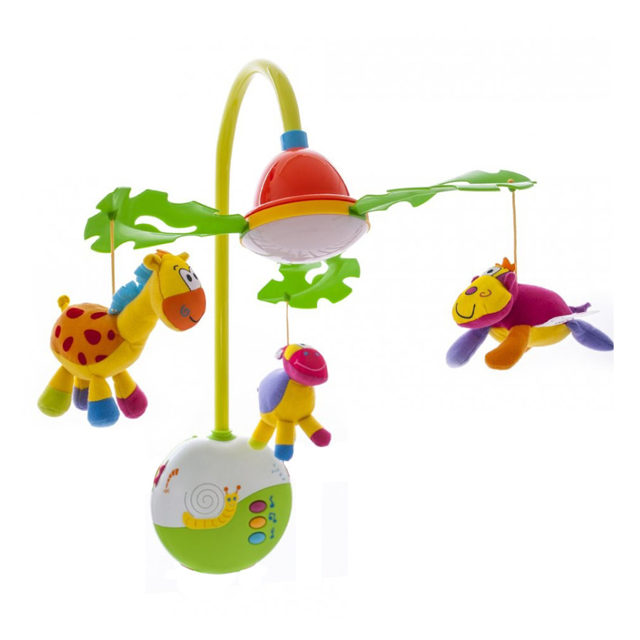 Музыкальный мобиль Biba Toys Волшебная пальма 2 в 1