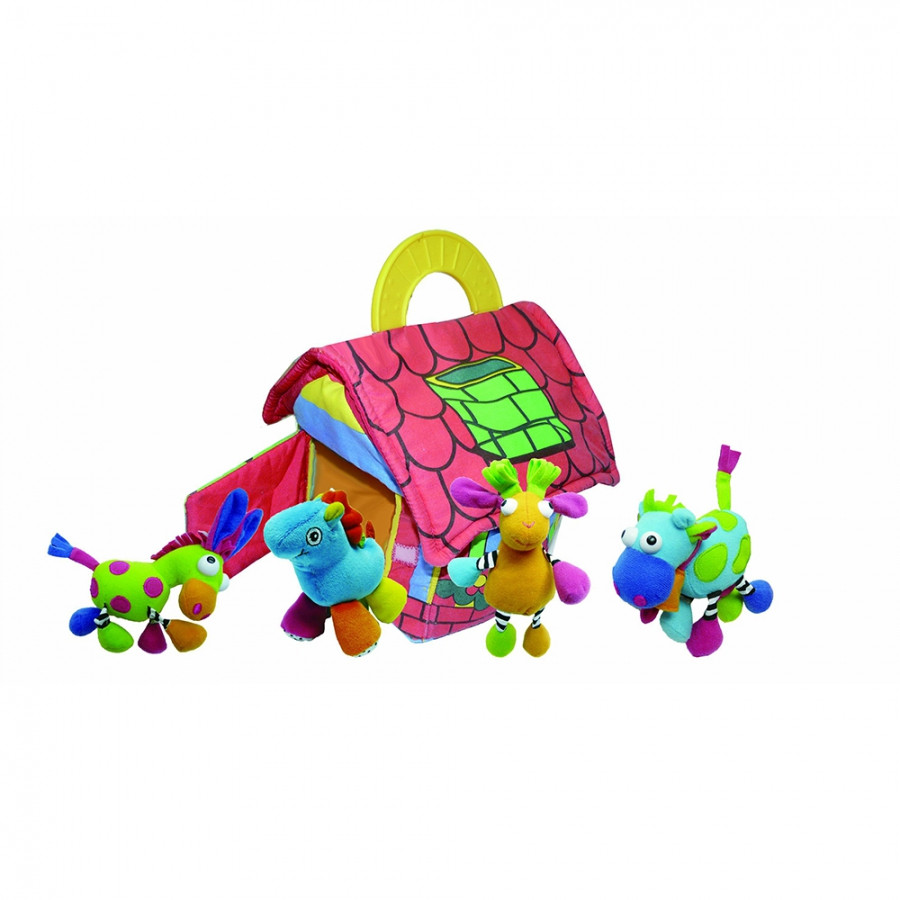 Развивающая игрушка-подвеска Biba Toys Фермерский дом