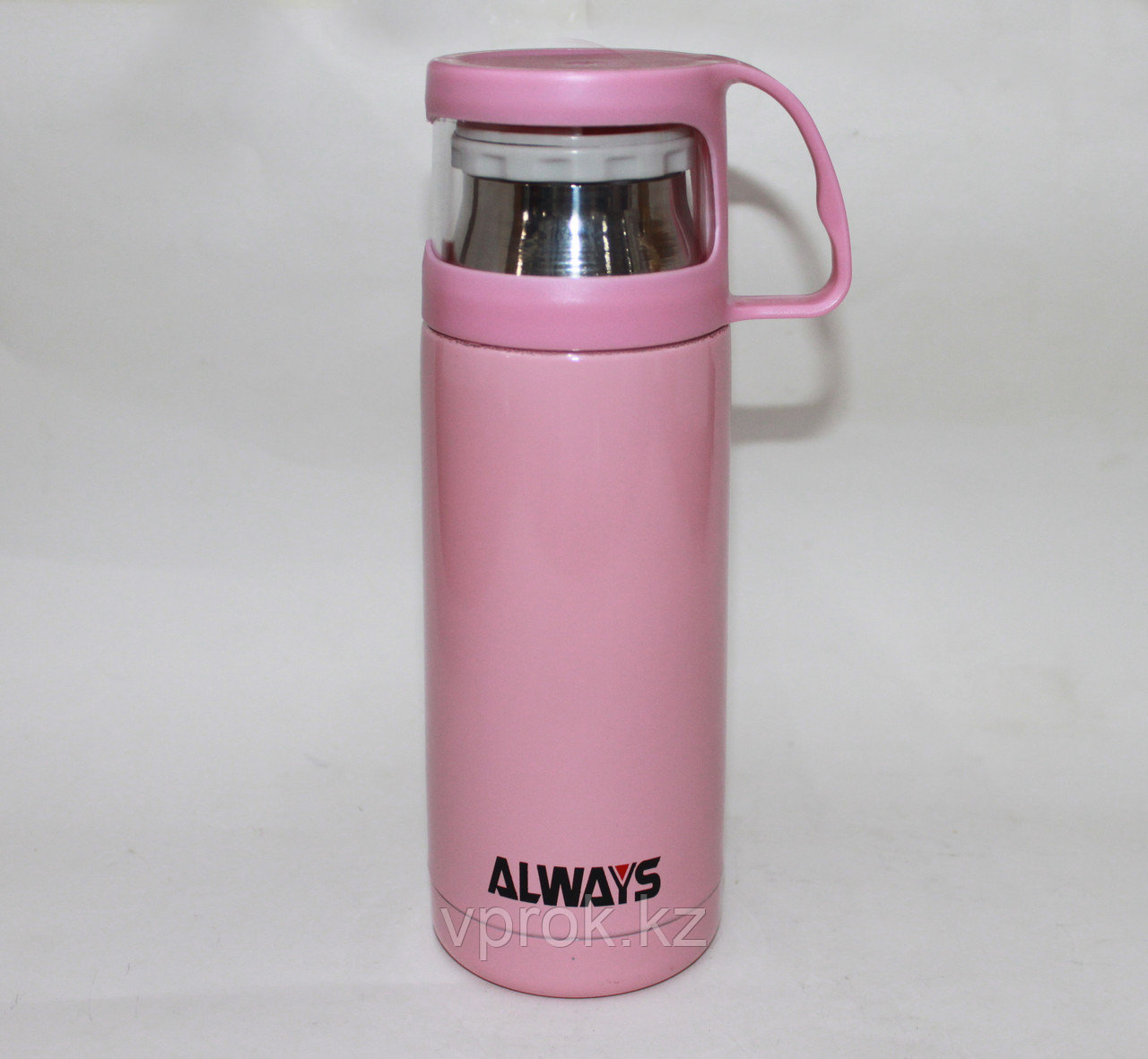 Термос из нержавеющей стали "Always", 0,35л, розовый - фото 2 - id-p46221365