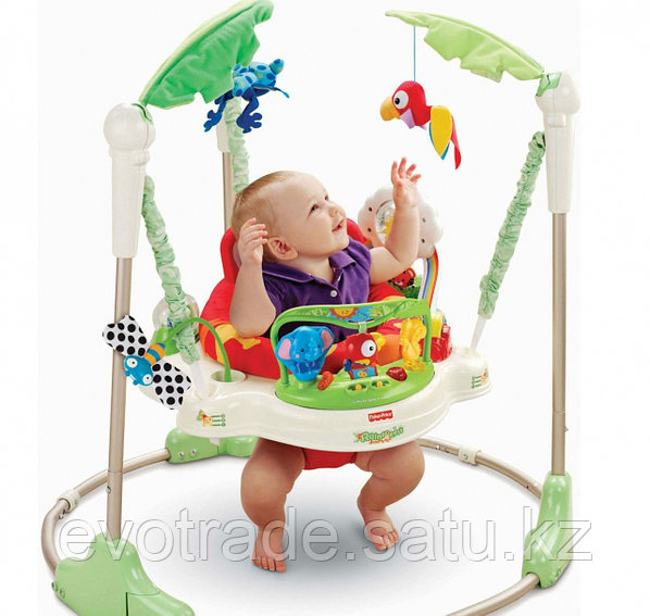 Fisher price кресло качалка тропический лес