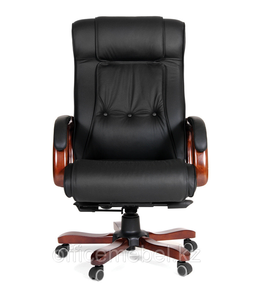 Кресло офисное для руководителя CHAIRMAN 653, натуральная кожа - фото 2 - id-p46226032
