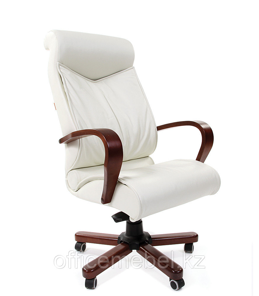 Кресло офисное для руководителя CHAIRMAN 420 WD, натуральная кожа - фото 5 - id-p46226034