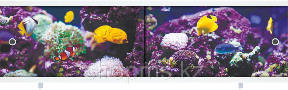 Экран под ванну "Ультра легкий" АРТ 1,48 м "Подводный мир"   ***, фото 1