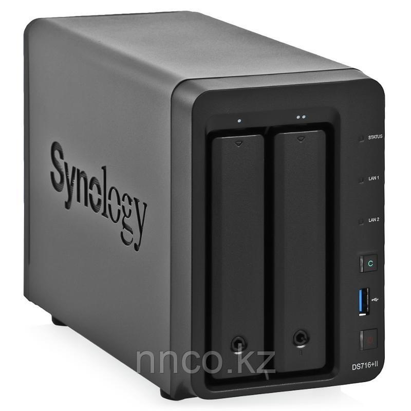 Synology DS716+II   2xHDD NAS-сервер «All-in-1» (до 7-и HDD модуль DX513), фото 1