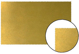 Бизнес визитка под сублимацию золото "Волна"