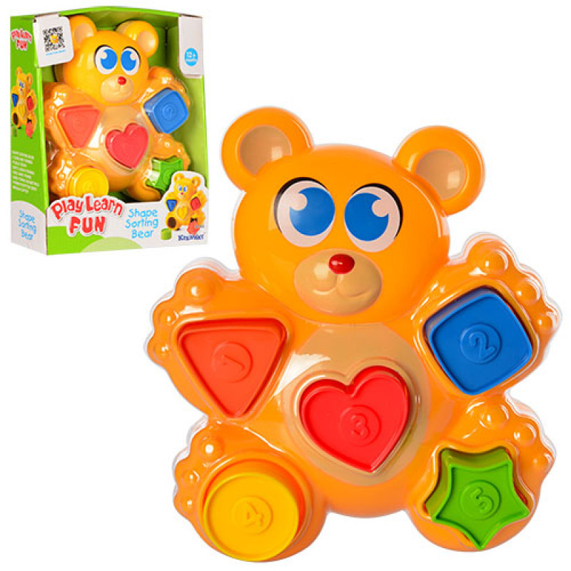 Keenway Развивающая игрушка-сортер "Медвежонок"