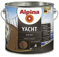 Лак алкидн. Alpina Для яхт (Alpina Yacht) глянцевый 750 мл / 0,675 кг