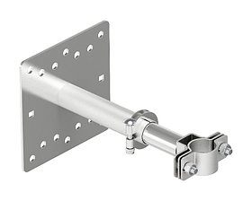 Крепеж молниеприемной мачты на стену isFang TW200