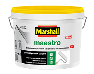 Грунтовка фасадная Marshall MAESTRO