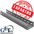 Металлический лоток перфорированный 100х50х3000 ЛПМЗТ(М)-100х50пр OSTEC, DKC, IEK, Лидер, изготовление Казахстан, фото 2