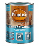 Лак на водной основе Pinotex Lacker Aqua для мебели и стен