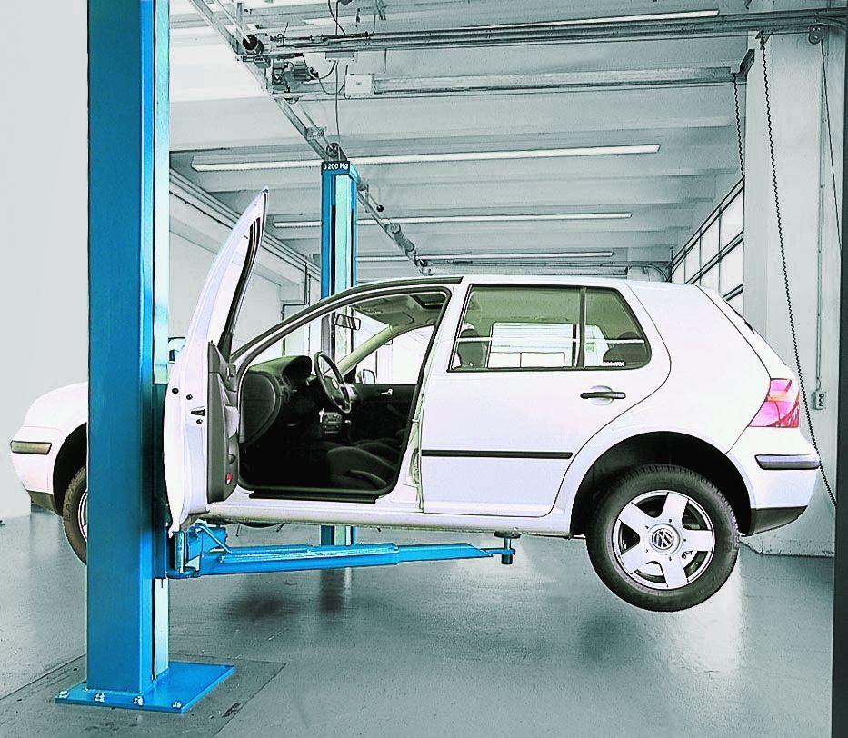 Автоподъёмник двухстоечный электромеханический NUSSBAUM Smart lift 2.30SL