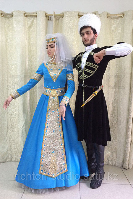 Грузинские, ингушские, азербайджанские национальные национальные костюмы пошив.. - фото 3 - id-p5563195