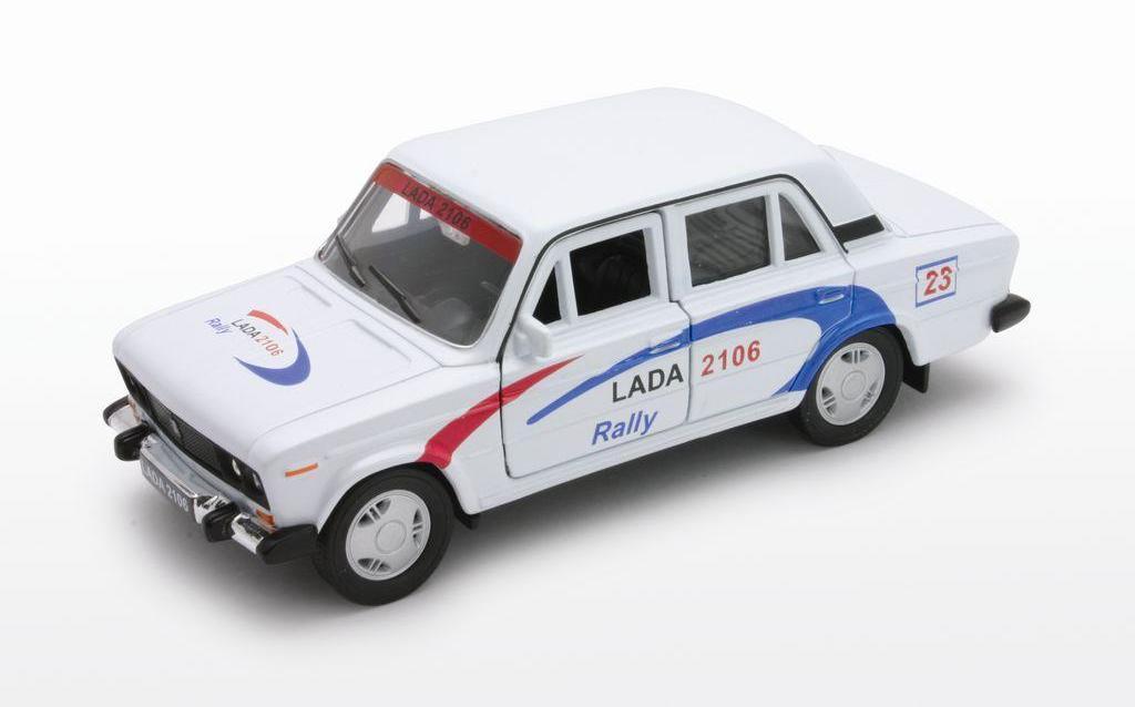 1/34 Welly Масштабная модель автомобиля LADA 2106 "Rally"