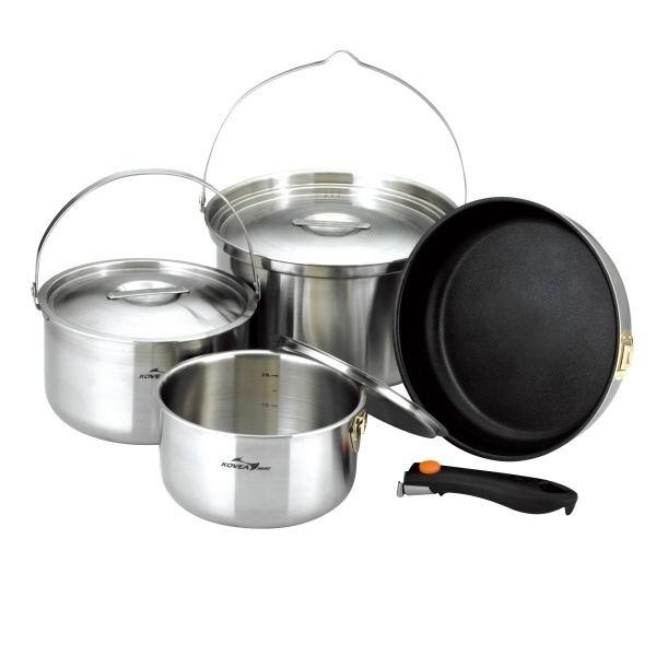 Набор посуды KOVEA ALL-3PLY STAINLESS COOKWARE