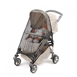 Москитная сетка Bambola на прогулку с клевантами черная