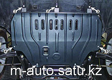 Защита картера двигателя и кпп на Nissan Almera Classic/Ниссан Алмера Классик 2002-2012