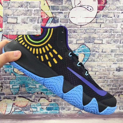 Баскетбольные кроссовки Nike Kyrie IV ( 4 ) черно синие, фото 1