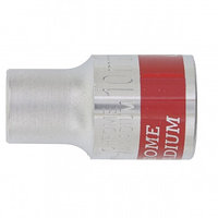 Головка торцевая, 11 мм, 12-гранная, CrV, под квадрат 1/2", хромированная MATRIX MASTER 13682 (002)