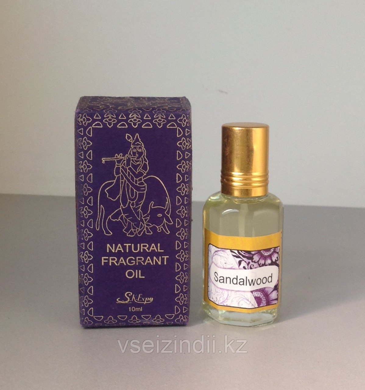 Натуральное масло - парфюм, Дерево Сандала, Magic of India, 10 мл