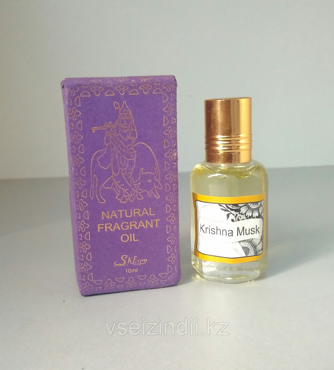 Натуральное масло - парфюм, Мускус Кришны, Magic of India, 10 мл
