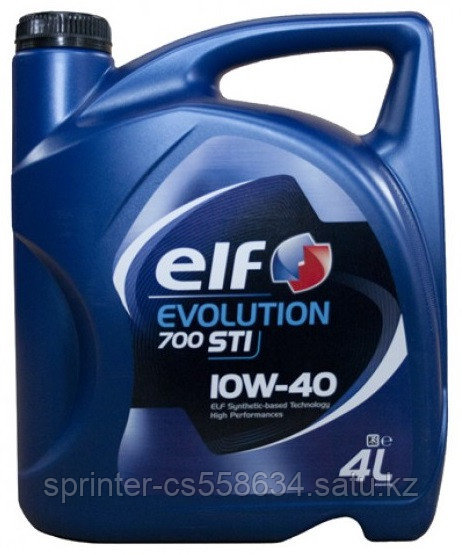 Моторное масло ELF Evolution 700 STI 10w40 4 литра