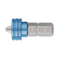 Бита PH 2x25 мм с ограничителем и магнитом, для ГКЛ, S2 GROSS 11455 (002)