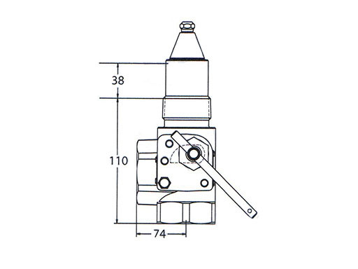 Донный клапан для АГЗС Rego 3209 - фото 2 - id-p3035077