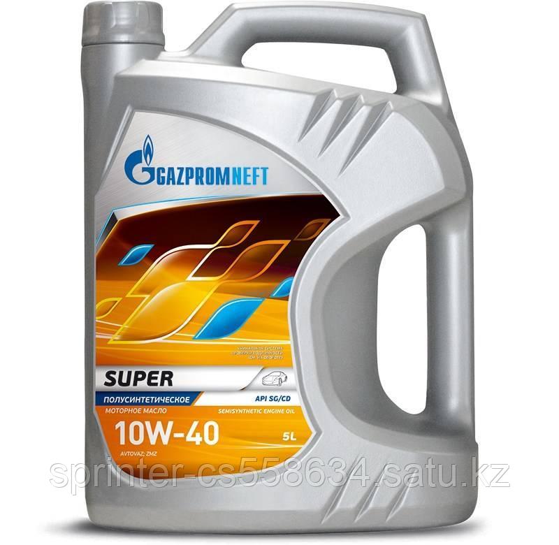 Моторное масло GAZPROMNEFT SUPER SG/CD 10w40 5 литров