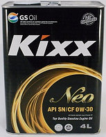 Моторное масло KIXX G1 NEO 0w30 4 литра