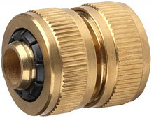 GRINDA EXPERT 1/2", муфта ремонтная для шланга, из латуни