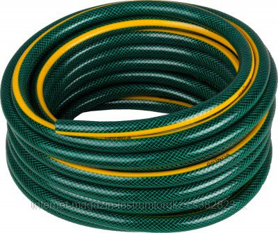 GRINDA STANDARD 1/2", 15 м, 20 атм, трёхслойный поливочный шланг, армированный