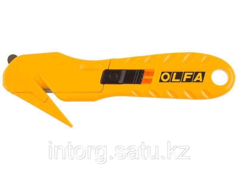 Нож OLFA"HOBBY CRAFT MODELS"для хоз работ,безопасный,для вскрытия стрейч-пленки,пластиковых шинок и - фото 1 - id-p40199491